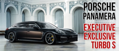 Genieten: Porsche Panamera Executive Exclusive Turbo S