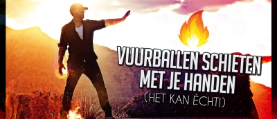 Vuurballen schieten met je handen... het bestaat!