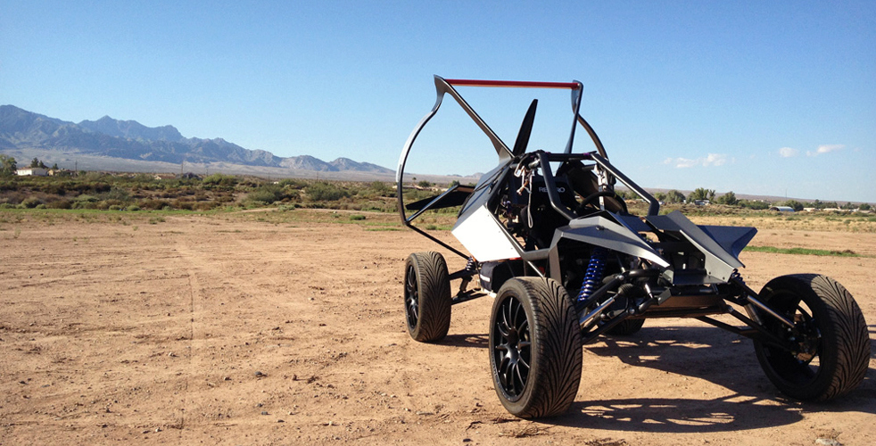 De bad-ass SkyRunner Flying ATV