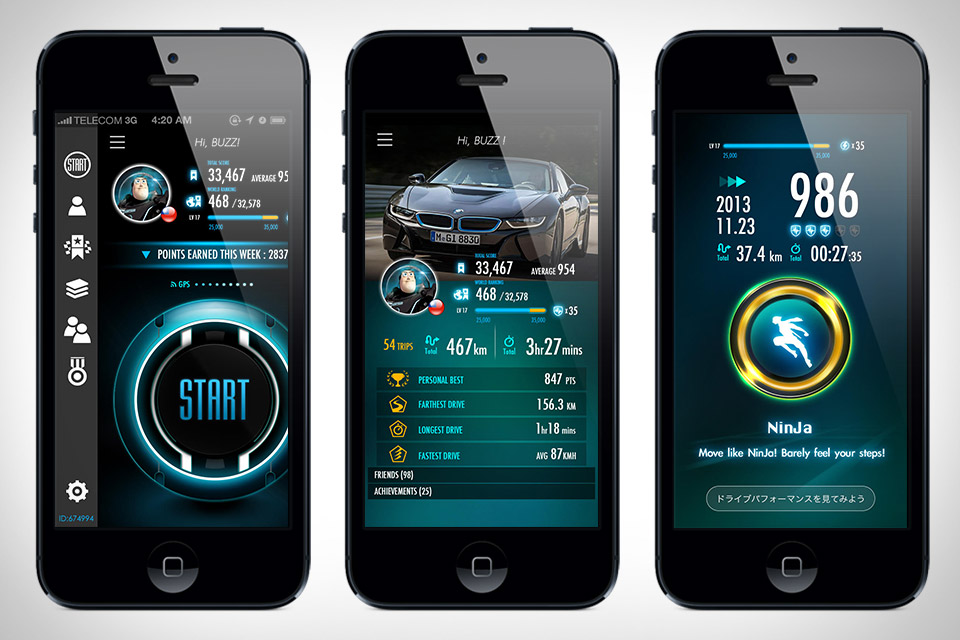 Meet je rijprestaties met de Driving Curve App