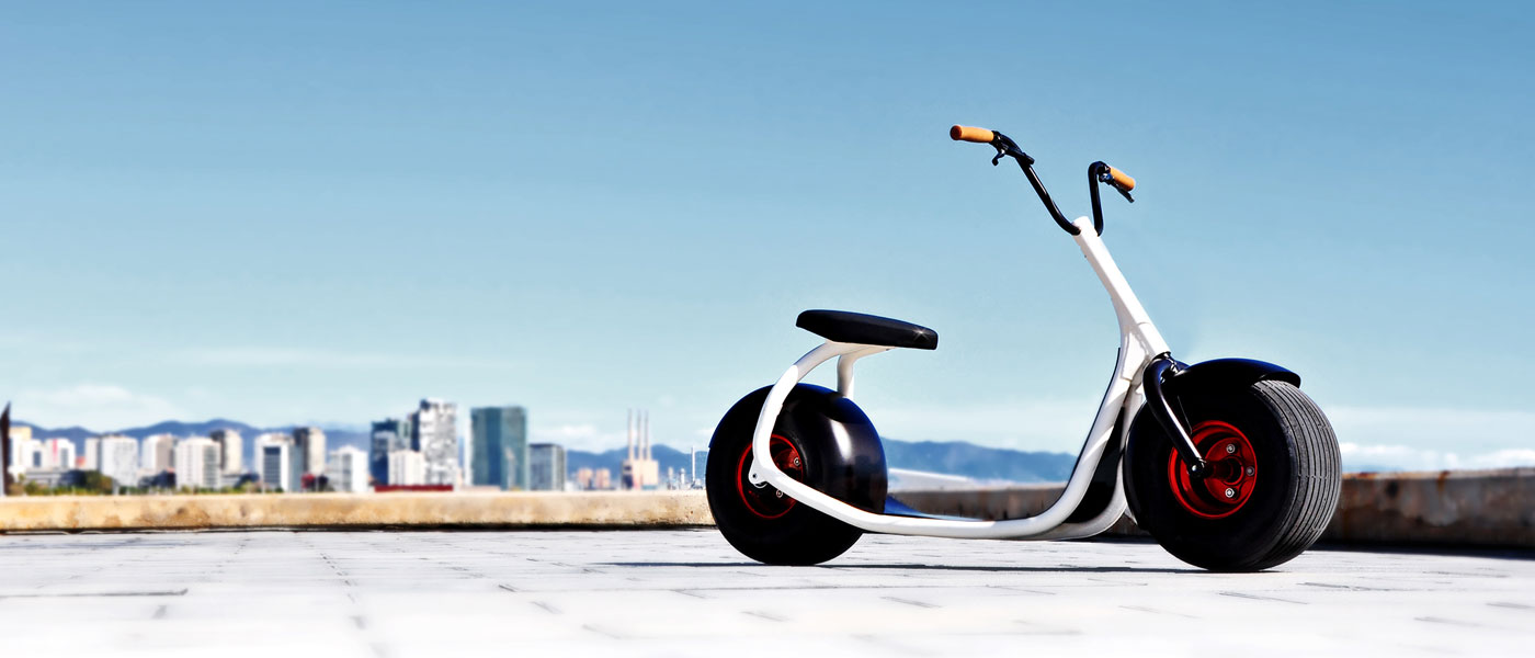 Scrooser: de prachtige combi van een step en elektrische scooter